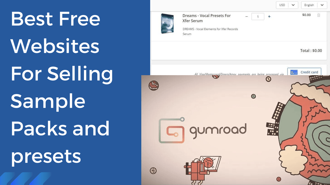 Best Free sites For Selling Sample Packs and presets